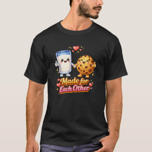 Melk & Koekjes – Geschapen voor Elkaar Mooie Voeds T-shirt