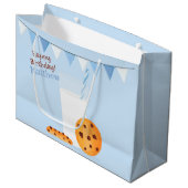 Melk & Koekjes Groot Cadeauzakje (Voorkant Gekanteld)