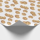 Melk & koekjes Verjaardag inpakpapier – Chocolade (Hoek)