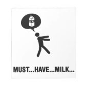 Melk Lover Notitieblok (Voorkant)