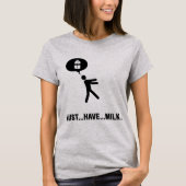 Melk Lover T-shirt (Voorkant)