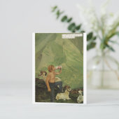 Melk man - briefkaart (Staand voorkant)