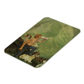 Melk man - magneet (Linkerzijde)