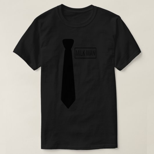 Melk Man voor paren Halloween Costume T-shirt (Design voorkant)