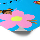 Melk met bloemen poster (Hoek)