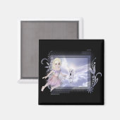 Melk met Design van Unicorn D2 Magneet (Voorkant / Achterkant)