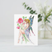 Melk met Ocarina Briefkaart (Staand voorkant)