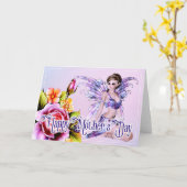 Melk met Rozen - Fantasy Moederdag Kaart (Gele Bloem)