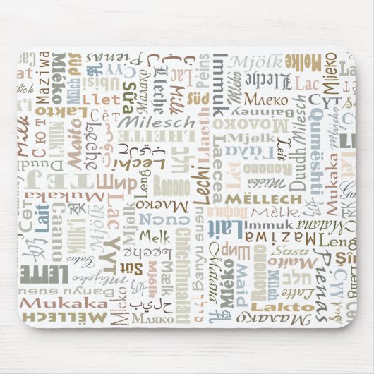 Melk Muismat (Voorkant)