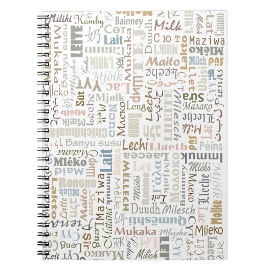 Melk Notitieboek (Voorkant)