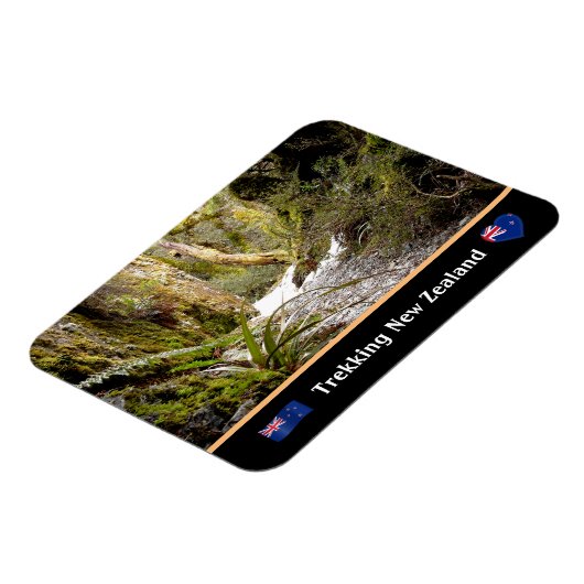 Melk Oerwoud, Kiwi-wandelen/Nieuw-Zeeland Magneet (Linkerzijde)