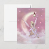 Melk op de maan - Fantasy Briefkaart 2 (Voorkant / Achterkant)