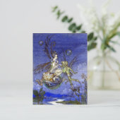  Melk op een bubbeltje Briefkaart (Staand voorkant)