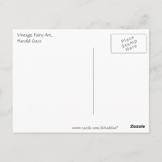 Melk op een bubbeltje Briefkaart (Achterkant)