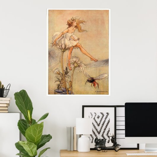 Melk op een dag - Afdrukken Poster (Thuiskantoor)