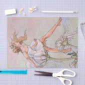 Melk op een ventilator door Florence Anderson Tissuepapier (Craft)