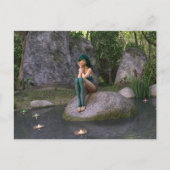 Melk op het Briefkaart van de Enchanted Pond (Voorkant)