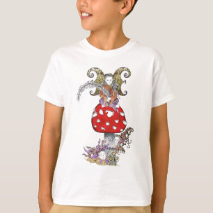 Melk op paddenstoel t-shirt