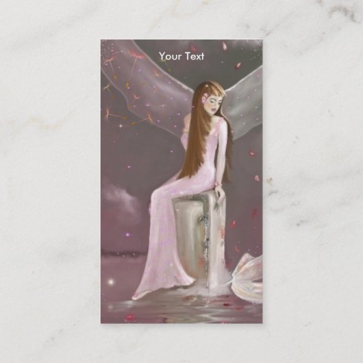 Melk, reflecterend Visitekaartje (Achterkant)