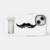 Melk Snor iPhone 15 Case (Achterkant horizontaal)