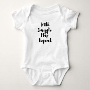 Melk Snuggle Nap Herhalen Romper