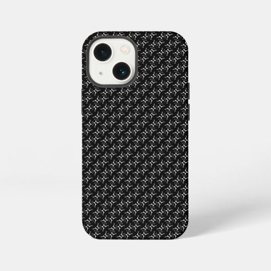 melk spatpatroon iPhone hoesje (Achterkant)