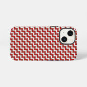 melk spatpatroon iPhone hoesje (Achterkant horizontaal)