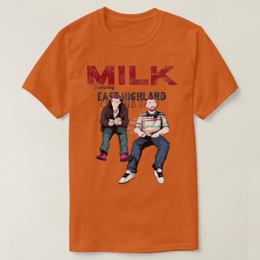 Melk T-shirt (Design voorkant)