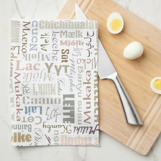 Melk Theedoek (Quarter Fold)