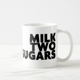 MELK TWEE SUIKERS KOFFIEMOK