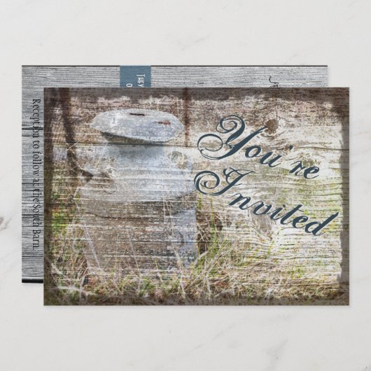 melk uit het rustige land kan uitingen verbrijzel kaart (Voorkant / Achterkant)