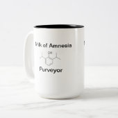 Melk van Amnesia purveyor Tweekleurige Koffiemok (Voorkant links)