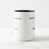 Melk van Amnesia purveyor Tweekleurige Koffiemok (Center)