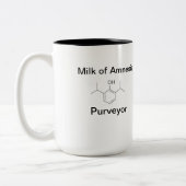 Melk van Amnesia purveyor Tweekleurige Koffiemok (Links)