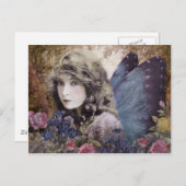 Melk van de bloemen briefkaart (Voorkant / Achterkant)