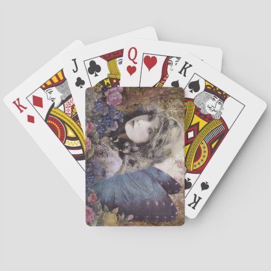 Melk van de bloemen pokerkaarten (Achterkant)