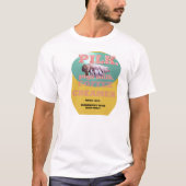 MELK. Varkens koffiezetapparaat. T-shirt (Voorkant)