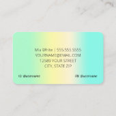 Melk Visitekaartje (Achterkant)