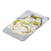 Melk, voedsel, voedsel en Drink, Mascarpone, kaas Magneet (Linkerzijde)