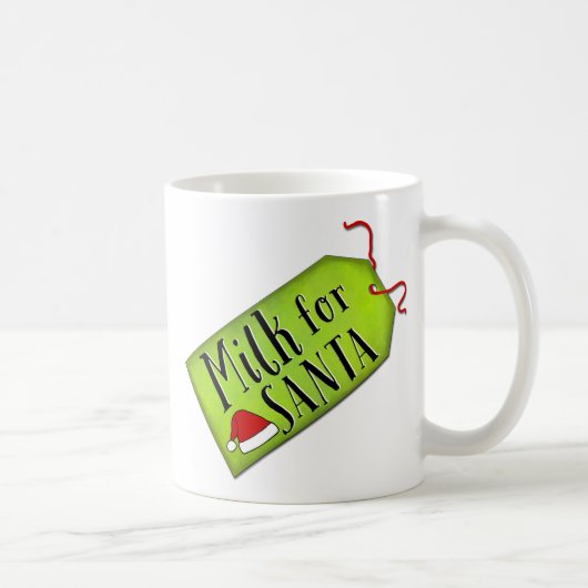 Melk voor de kerstman koffiemok (Rechts)