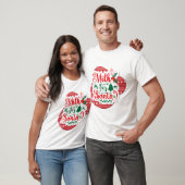 Melk voor de kerstman t-shirt (Unisex)