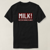 Melk! Voor de Khorne-vlokken T-shirt (Design voorkant)