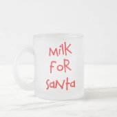Melk voor de Mok van Santa Frosted (Links)