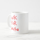 Melk voor kerstMok Koffiemok (Voorkant links)