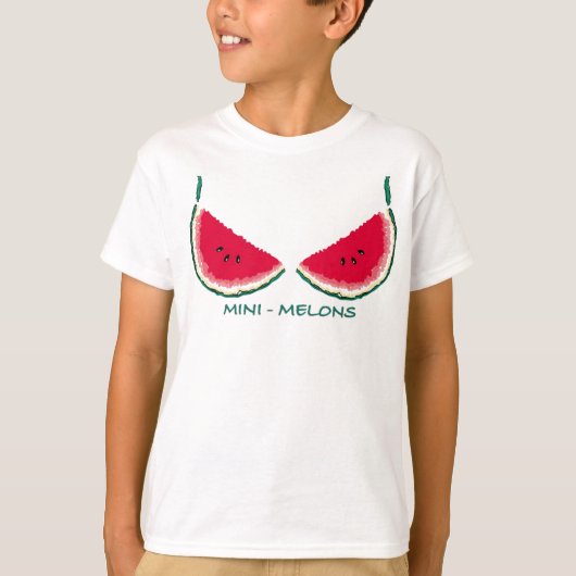 Melk voor meloenen: Mini-Meloenen (Kinderen) T-shirt (Voorkant)