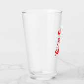 Melk voor Santa Glass Glas (Rechts)