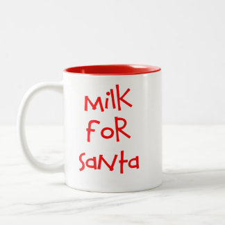 Melk voor Santa Mok