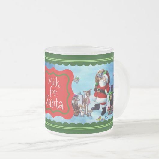 Melk voor Santa Mok (Voorkant rechts)