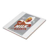 Melk voor Warmte Tegeltje (Zijkant)