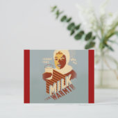 Melk voor Warmth Briefkaart (Staand voorkant)